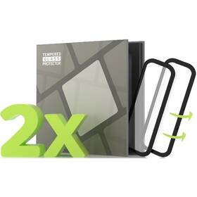 Tvrdené sklo Tempered Glass Protector 3D na Huawei Band 4 (2 ks) čierne


