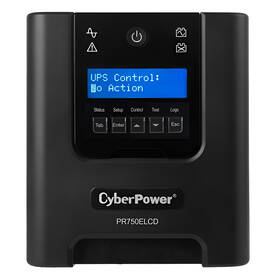 Záložný zdroj CyberPower Professional Tower LCD UPS 750VA/675W 

