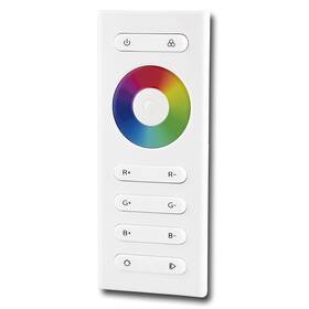 Diaľkový ovládač McLED RF pre riadenie RGB prijímačov, 1 zóna biely

