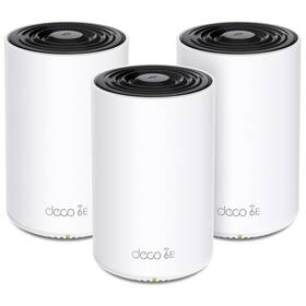 Kompletný Wi-Fi systém TP-Link Deco XE75 Pro Wi-Fi 6E (3 ks) biely

