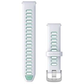 Remienok Garmin Quick Release (18 mm), pracka silver biely/modrý

