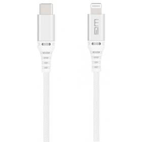 Kábel WG USB-C/Lightning, MFi, 1m biely

