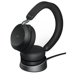 Headset Jabra Evolve2 75, USB-A, MS Stereo Stand čierny

