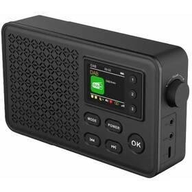 Rádioprijímač s DAB+ Denver DAB-57 čierny

