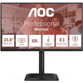 Monitor AOC 24E4CV čierny

