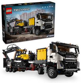 Stavebnica LEGO® Technic 42175 Nákladní auto Volvo FMX a elektrický bagr Volvo EC230 

