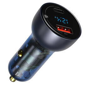  Adaptér do auta Baseus 1x USB, 1x USB-C, 65W