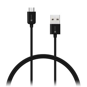 Kábel Connect IT Wirez USB/micro USB, 2m čierny

