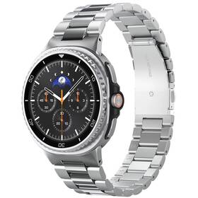 Remienok Spigen Modern Fit 316L na Samsung Galaxy Watch 8 (40/44/46mm) strieborný


