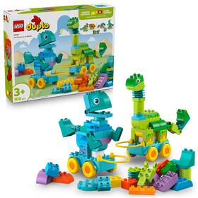 Stavebnica LEGO® DUPLO® 10451 3 v 1: Dinosaury na kolieskach 


