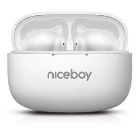 Slúchadlá Niceboy Beans 5 PRO biela

