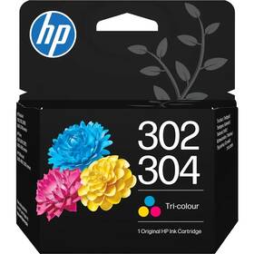 Cartridge HP B7RT6AE, HP 302/304, CMY, 150str. 


