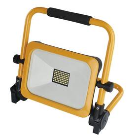Reflektor EMOS Acco, 30W, nabíjací, prenosný, studená biela žltý

