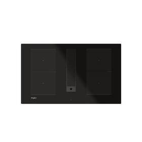 Indukčné varné dosky s odsávaním Whirlpool WVHF83BB FKIT čierna farba
