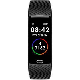 Fitness náramok Carneo Essential HR+ Sport čierna farba
