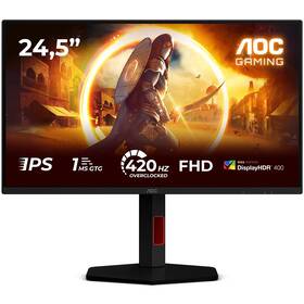 Herný monitor AOC 25G4KUR čierny

