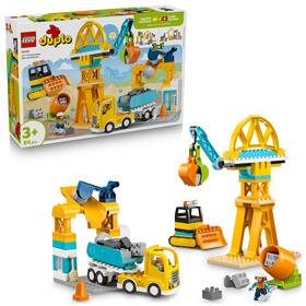 Stavebnica LEGO® DUPLO® 10476 Stavenisko a vozidlá 3 v 1 

