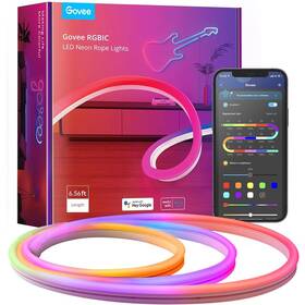LED pásik Govee Neon SMART RGBIC 2m - ohybný 

