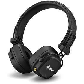 Slúchadlá Marshall Major IV Bluetooth čierna farba
