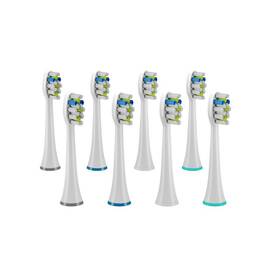 Náhradné hlavice TrueLife SonicBrush UV Heads White Whiten (8 ks) biela

