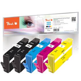 Cartridge Peach HP 934/935, MultiPack Plus, 2x19, 3x8,1 ml - CMYK 

