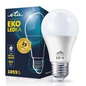 LED žiarovka ETA EKO LEDka klasik 11W, E27, neutrálna biela 

