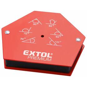 Magnetické držiaky Extol Premium 8815194 30°-45°-60°-75°-90°-135° 

