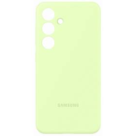 Kryt na mobil Samsung Silicone na Galaxy S24 zelený

