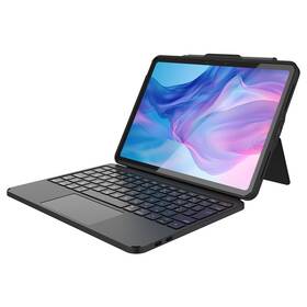 Puzdro s klávesnicou na tablet FIXED Typee Enduro na Apple iPad 10,9" (2022)/iPad 11" (2025), CZ čierne

