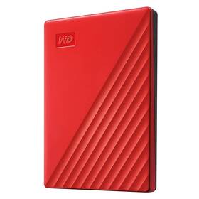 Externý pevný disk Western Digital Portable 2TB, USB 3.0 červený

