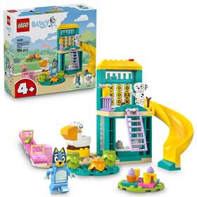 Stavebnica LEGO® Bluey 11201 Bluey, Chloe a zábava na ihrisku 

