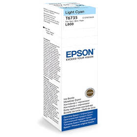 Cartridge Epson T6735, 70 ml - svetlo azúrová 

