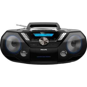 Rádiomagnetofón s DAB+/CD Philips AZB798T čierna farba

