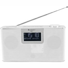 Rádioprijímač s DAB+ Soundmaster DAB700WE strieborný

