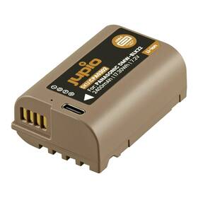 Batéria Jupio DMW-BLK22 ULTRA C 2400 mAh, USB-C (Panasonic) hnedá


