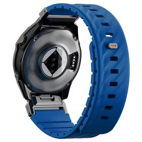 Remienok Uniq Fluo magnetický na Garmin SmartWatch Quick Release/QuickFit 22mm modrý

