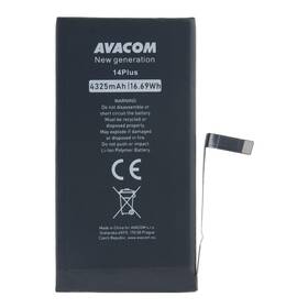 Batéria Avacom na Apple iPhone 14 Plus, Li-Ion 3,86V 4325mAh (náhrada A2850) čierna

