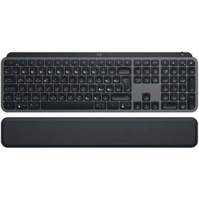 Klávesnica Logitech MX Keys S Plus, US layout - grafitová 

