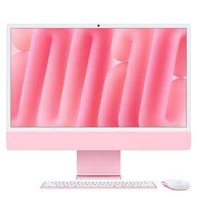 PC all in-one Apple 24" M4 10× CPU 10× GPU, 16 GB, 256 GB - ružový SK 

