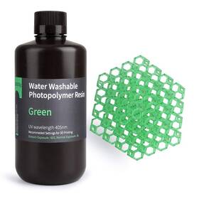 UV resin Elegoo Water Washable 1kg zelený

