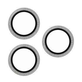 Tvrdené sklo PanzerGlass Hoops na Apple iPhone 18 Pro/Pro Max třpytivě stříbrné čierne

