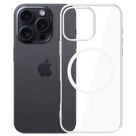 Kryt na mobil 3mk Clear MagCase na Apple iPhone 16 Pro Max priehľadný

