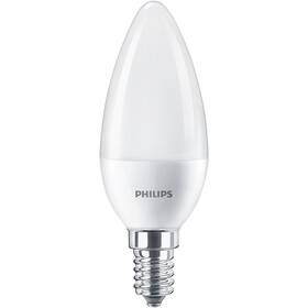 LED žiarovka Philips sviečka, 7W, E14, teplá biela 

