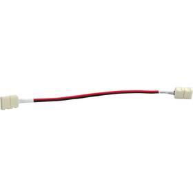 Kábel Solight prepojovacie, pre LED pásky 0,8cm, zacvakávacie biela farba
