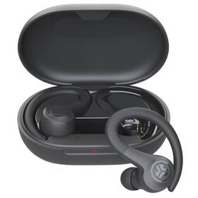 Slúchadlá JLab Go Sport+ True Wireless Headphones sivá farba
