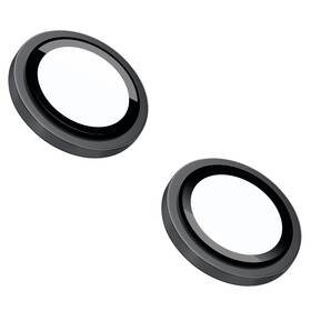 Ochranné sklo šošovky fotoaparátu FIXED Camera Glass na Apple iPhone 15/15 Plus sivé

