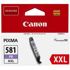 Cartridge Canon CLI-581XXL PB, 9140 strán - foto modrá 

