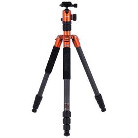 Statív Rollei C5i Carbon čierny/oranžový

