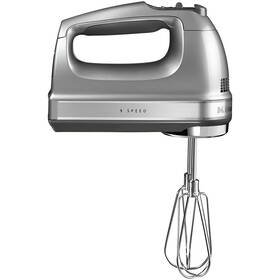 Ručný šľahač KitchenAid 5KHM9212ECU strieborný

