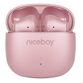 Slúchadlá Niceboy Beans 4 POP ružová


